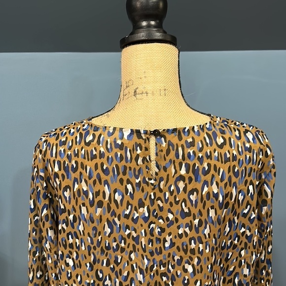 Logo Lori Goldstein long sleeve blouse size medium women’s - Picture 7 of 9